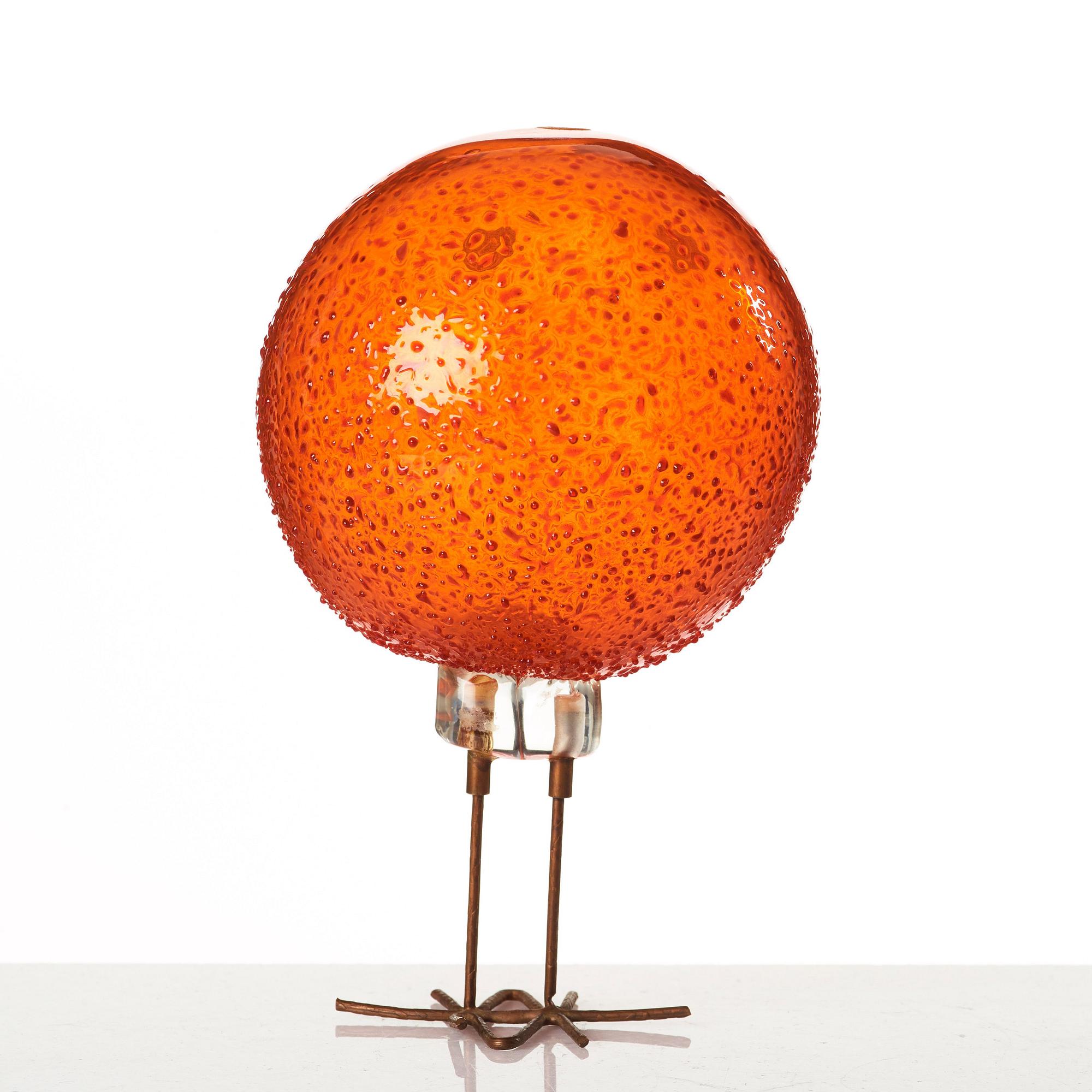 Peter Pelzel, a 'Pulcino' glass bird, Vistosi, Italy 1960's.