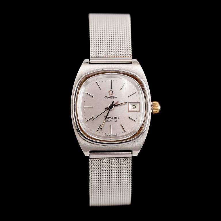 ARMBANDSUR, Omega Seamaster Quartz, stål.
