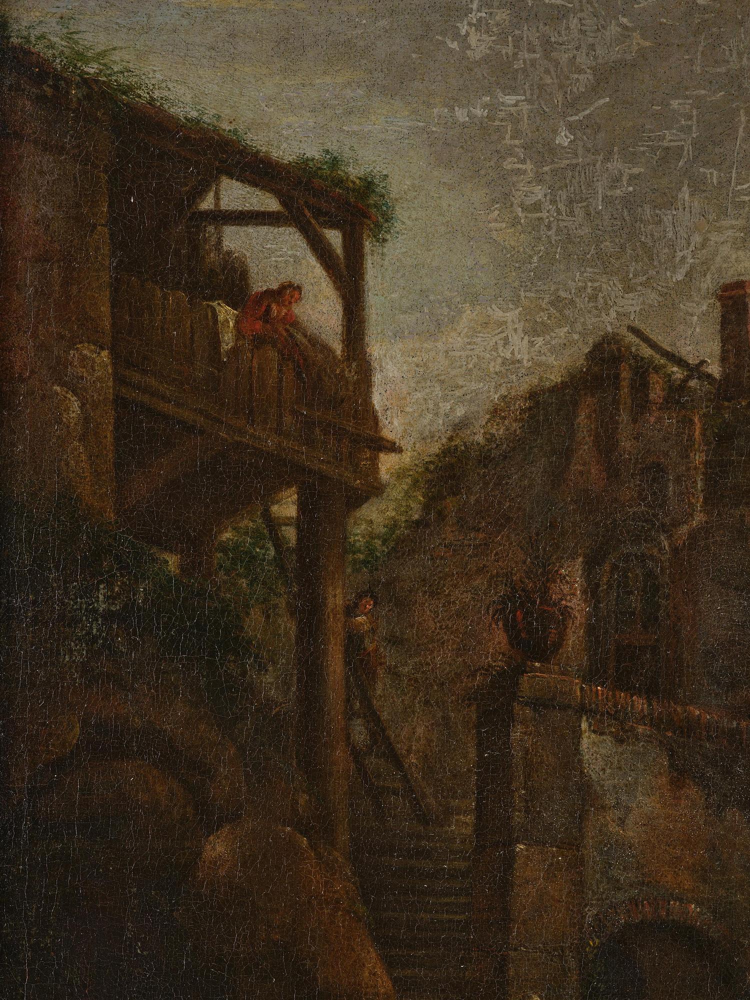 Philips Wouwerman, follower of, Resting company at the blacksmith's.