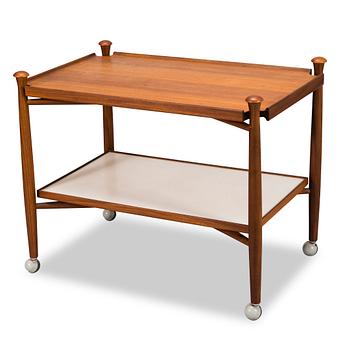 283. Olof Ottelin, OLOF OTTELIN, A 1960s 'Tarja' tea trolley for Oy Stockmann Ab, Keravan puusepäntehdas, Finland.