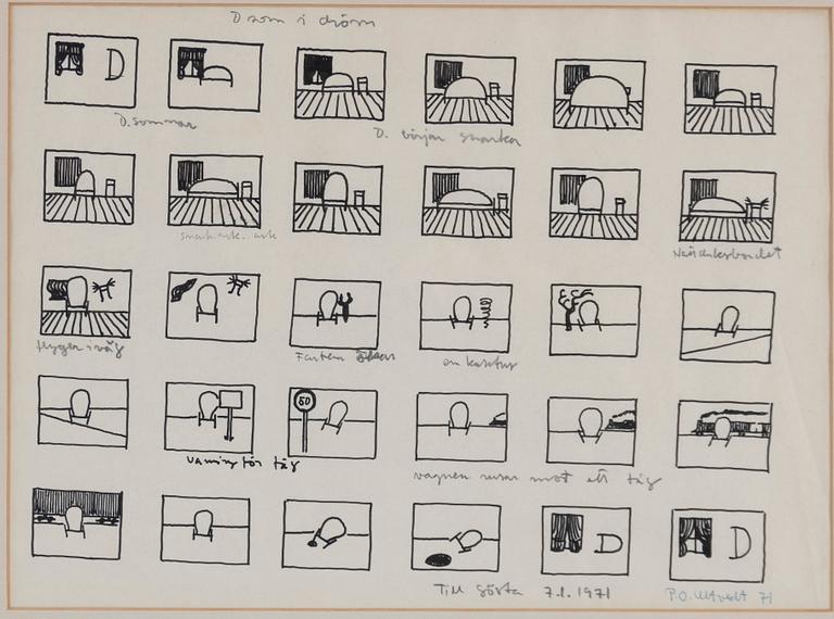 Per Olof Ultvedt, "D som i dröm".