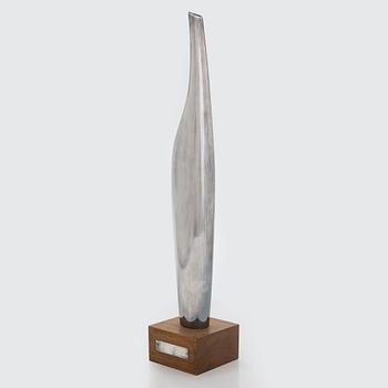 Tapio Wirkkala, a silver and rosewood vase, Kultakeskus, Hämeenlinna 1967.