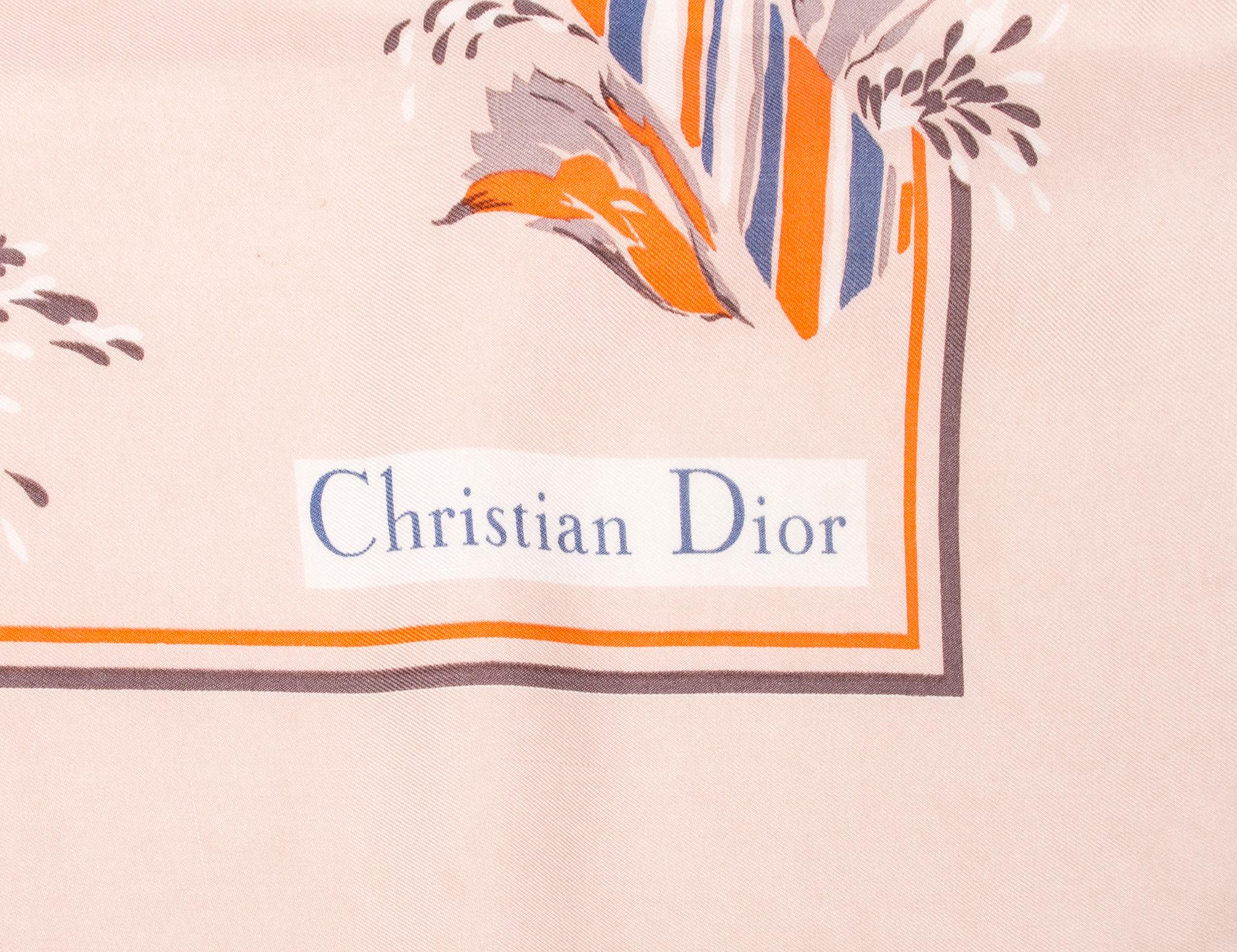 SCARF, Christian Dior.