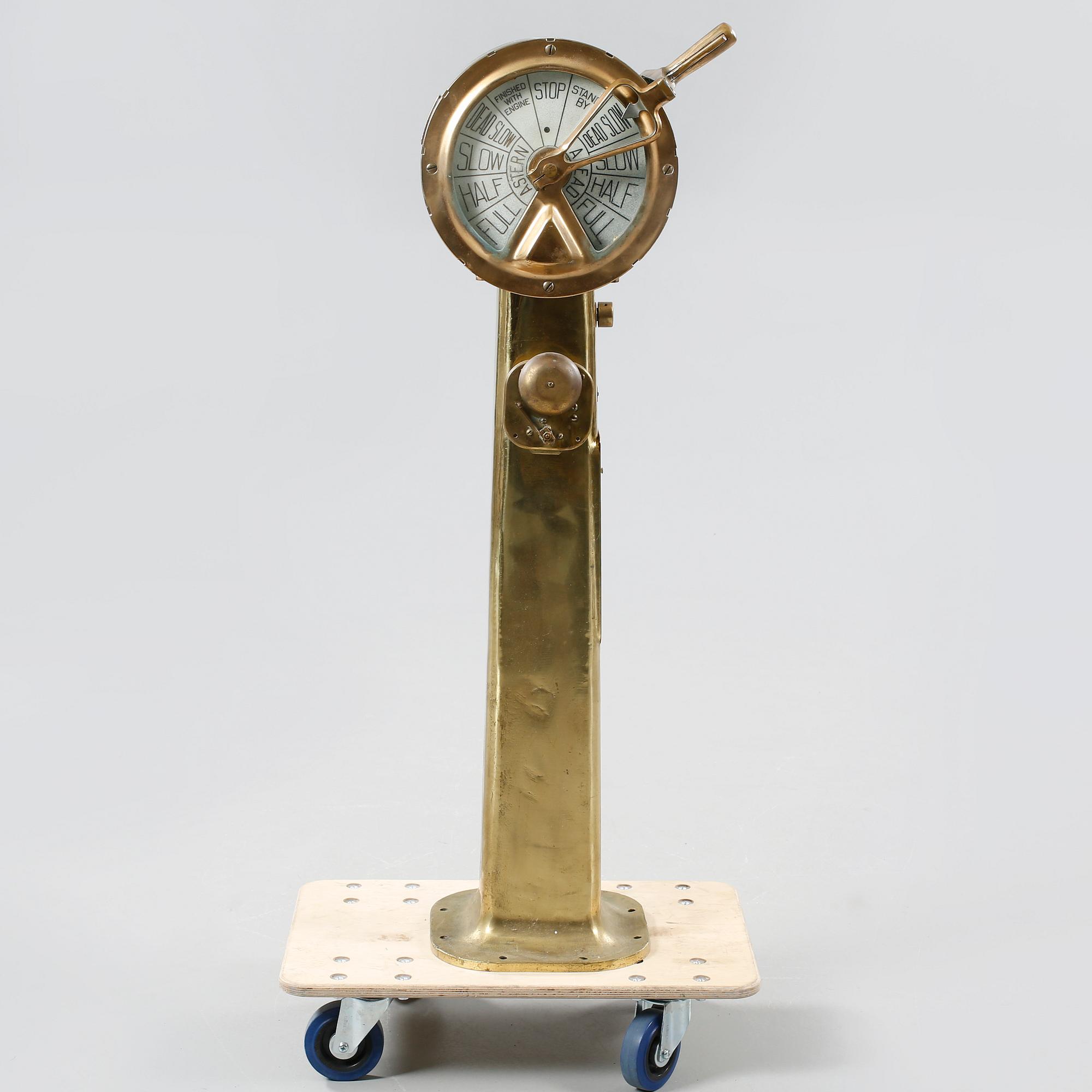 MASKINTELEGRAF, mässing, Henschel Corporation, 1900-tal.