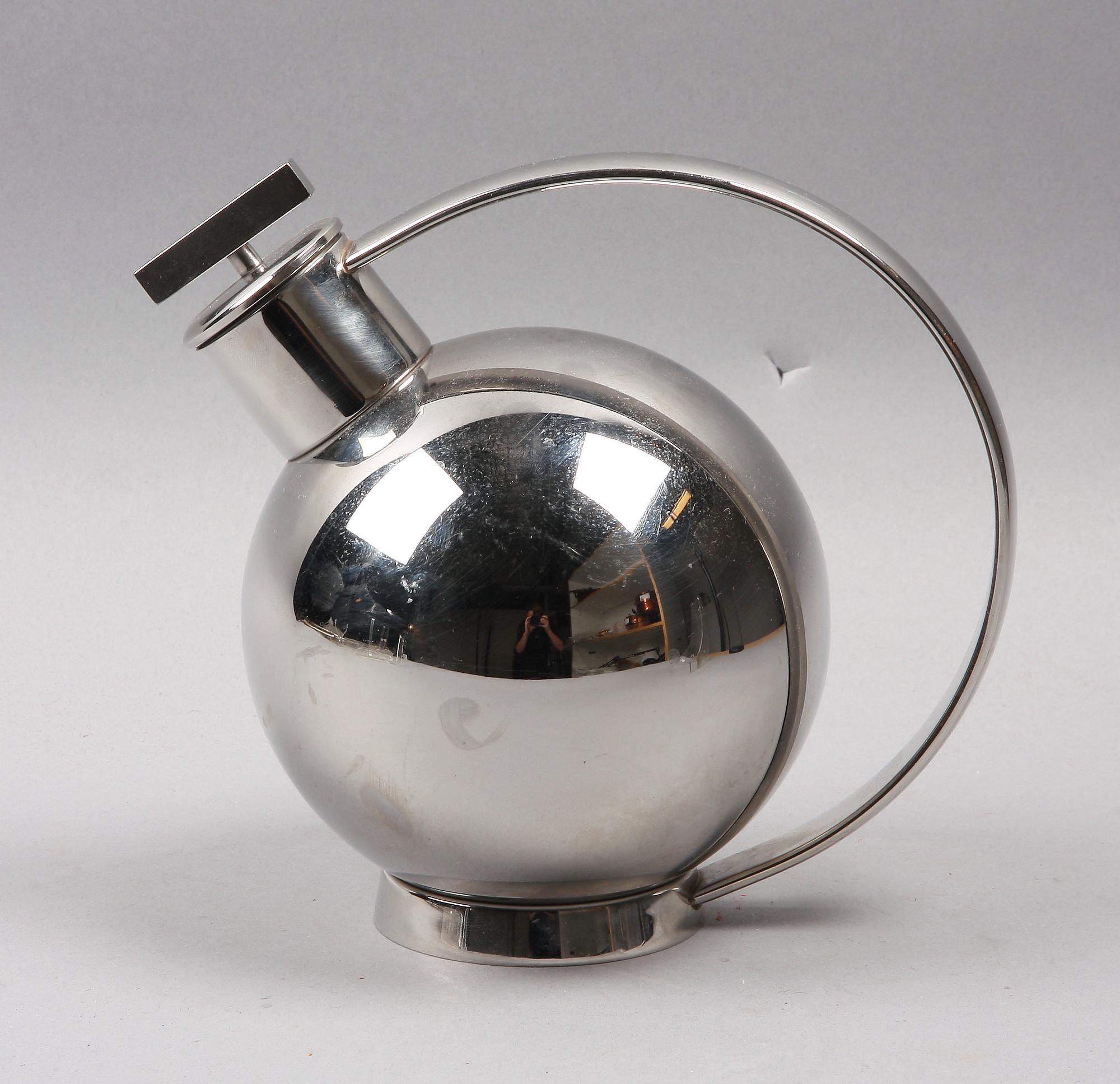 KANNA, rostfritt stål, Alessi, sent 1900-tal.