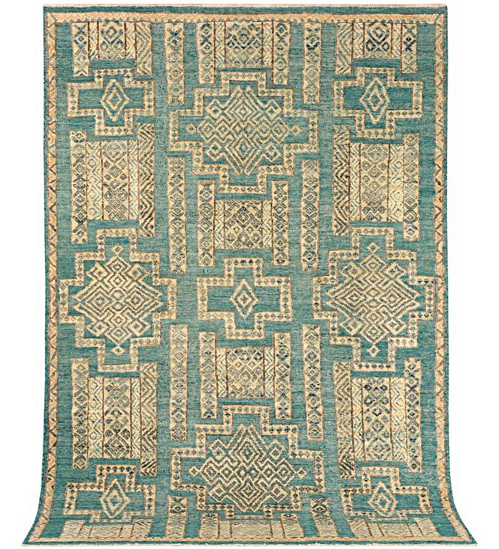 Matta, Marocko, modern design, ca 308 x 203 cm.