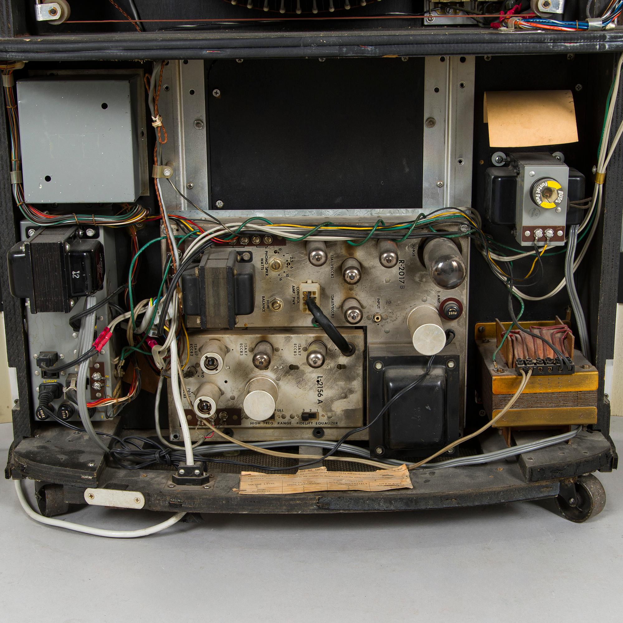 A 1960s AMI "Continental 2" jukebox, USA.