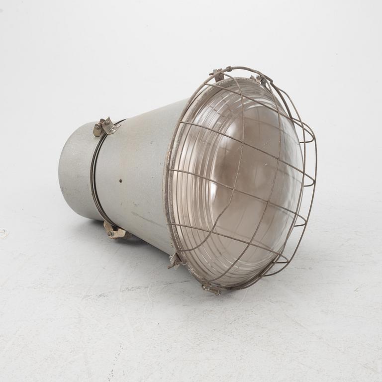 An industrial lamp, Mesko, Poland, second half of the 20th century.