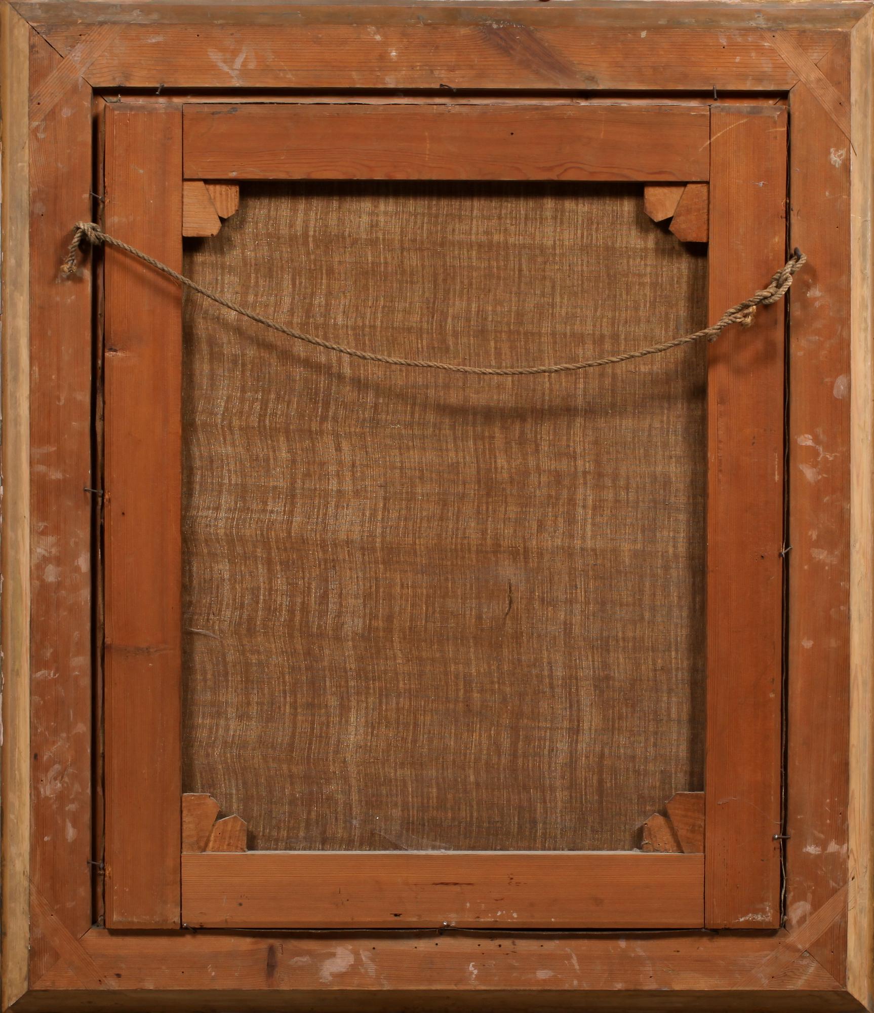 OKÄND KONSTNÄR, olja på duk, 1800-tal.