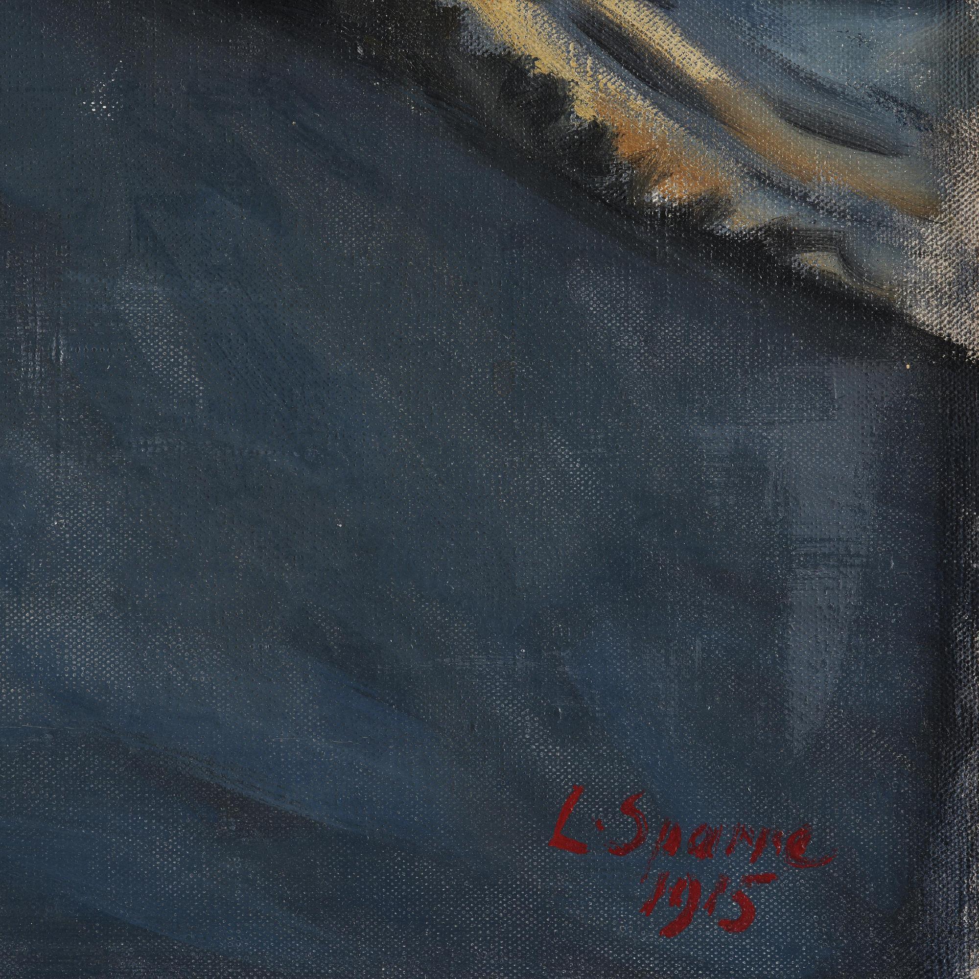 Louis Sparre, Nuori poika.