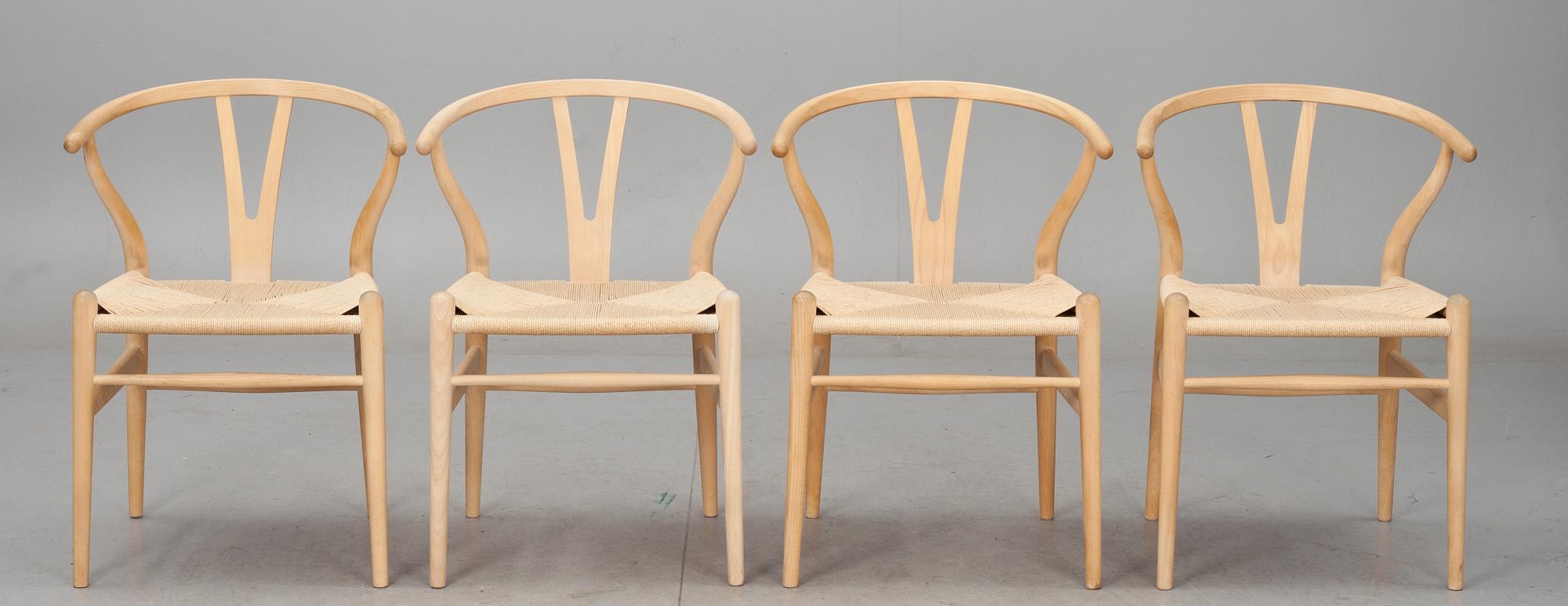 STOLAR, 4 st, "Y-stolen", Hans J Wegner, Carl Hansen & Son, 2006.