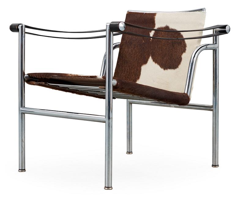 LE CORBUSIER, PIERRE JEANNERET & CHARLOTTE PERRIAND, karmstol, "LC-1", Cassina, Italien.