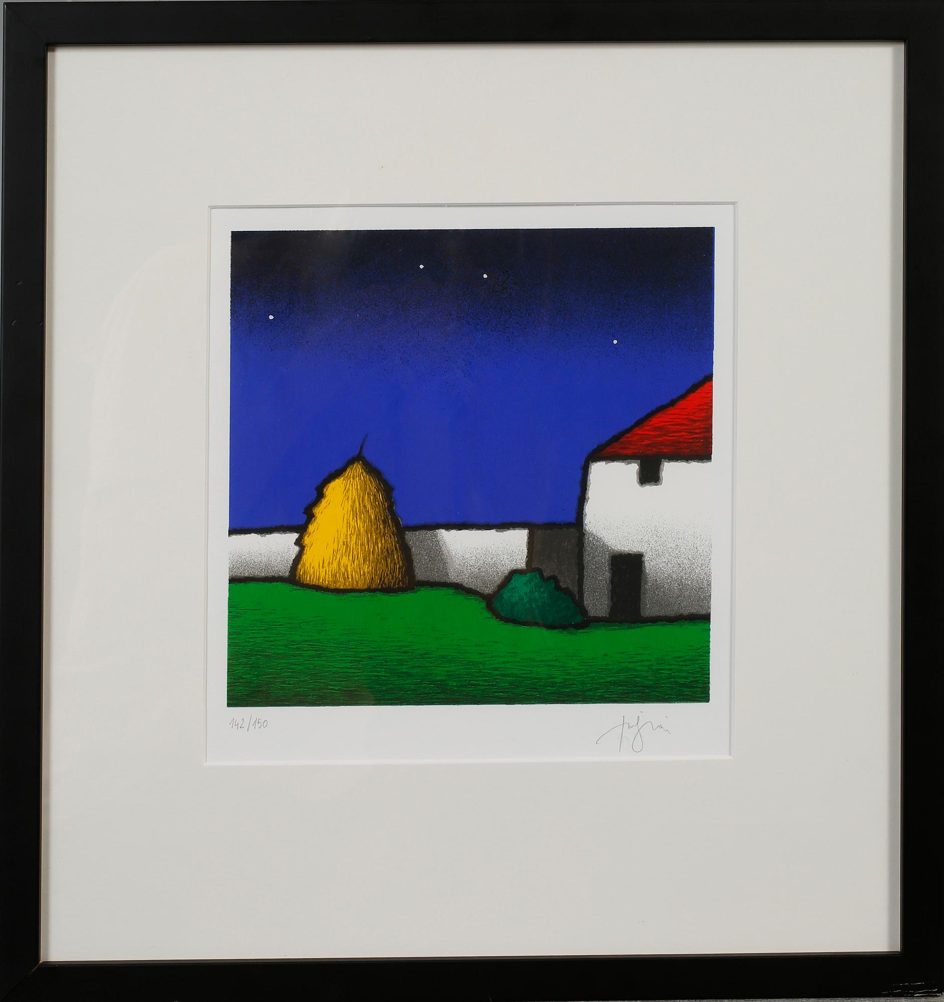 TINO STEFANONI, serigrafi, signerad och numrerad 142/150.