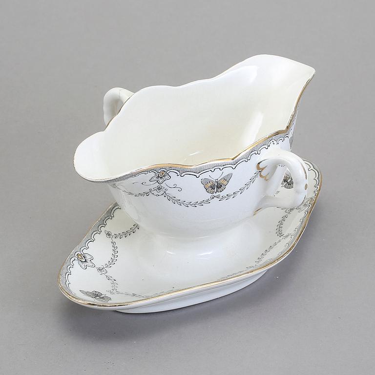 MATSERVIS, 40 delar, "Fjäril", Rörstrand, 1911-1917.