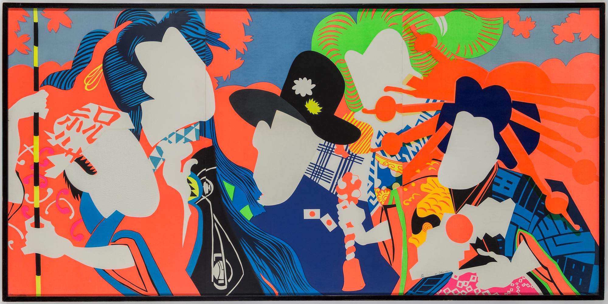 USHIO SHINOHARA, a multiple print, signed and numbered 87/100.