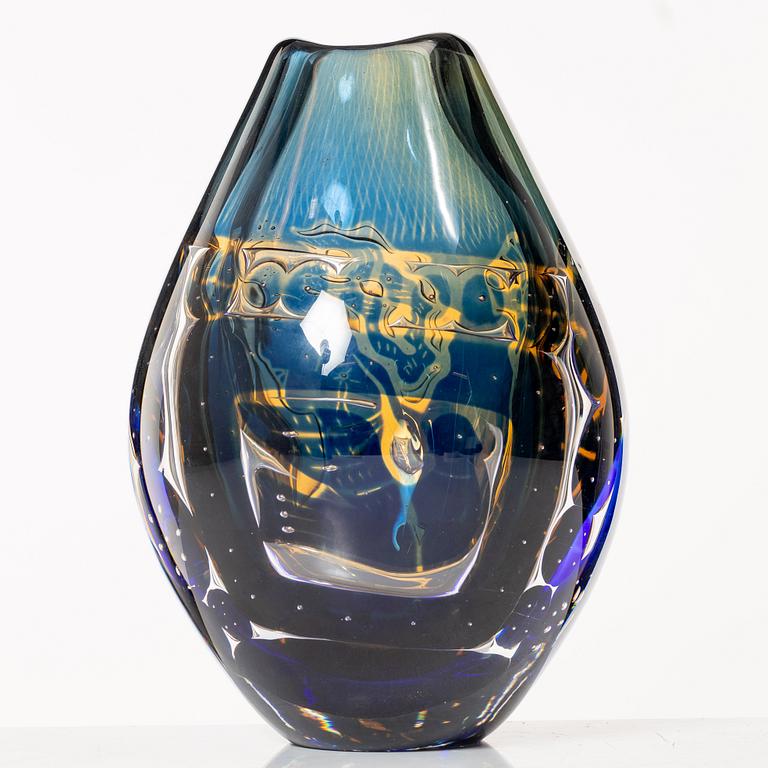 Edvin Öhrström, vas, glas, ariel, Orrefors.
