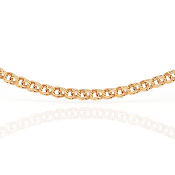 ARMBAND, 2st, 18K guld, bla Guldvaruhuset Aktiebolag, Stockholm, 194. Vikt ca 10g.