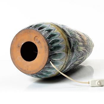 Ulla Winblad, a ceramic floor lamp, Alingsås Keramik, Sweden, 1950's/60's.