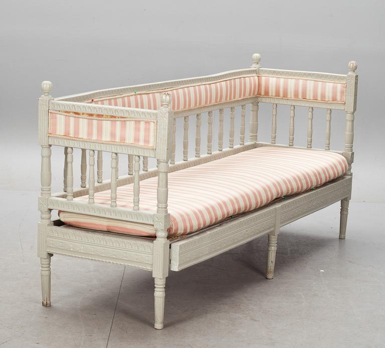 SOFFA, sengustavianskt provinsarbete. 1800-tal.