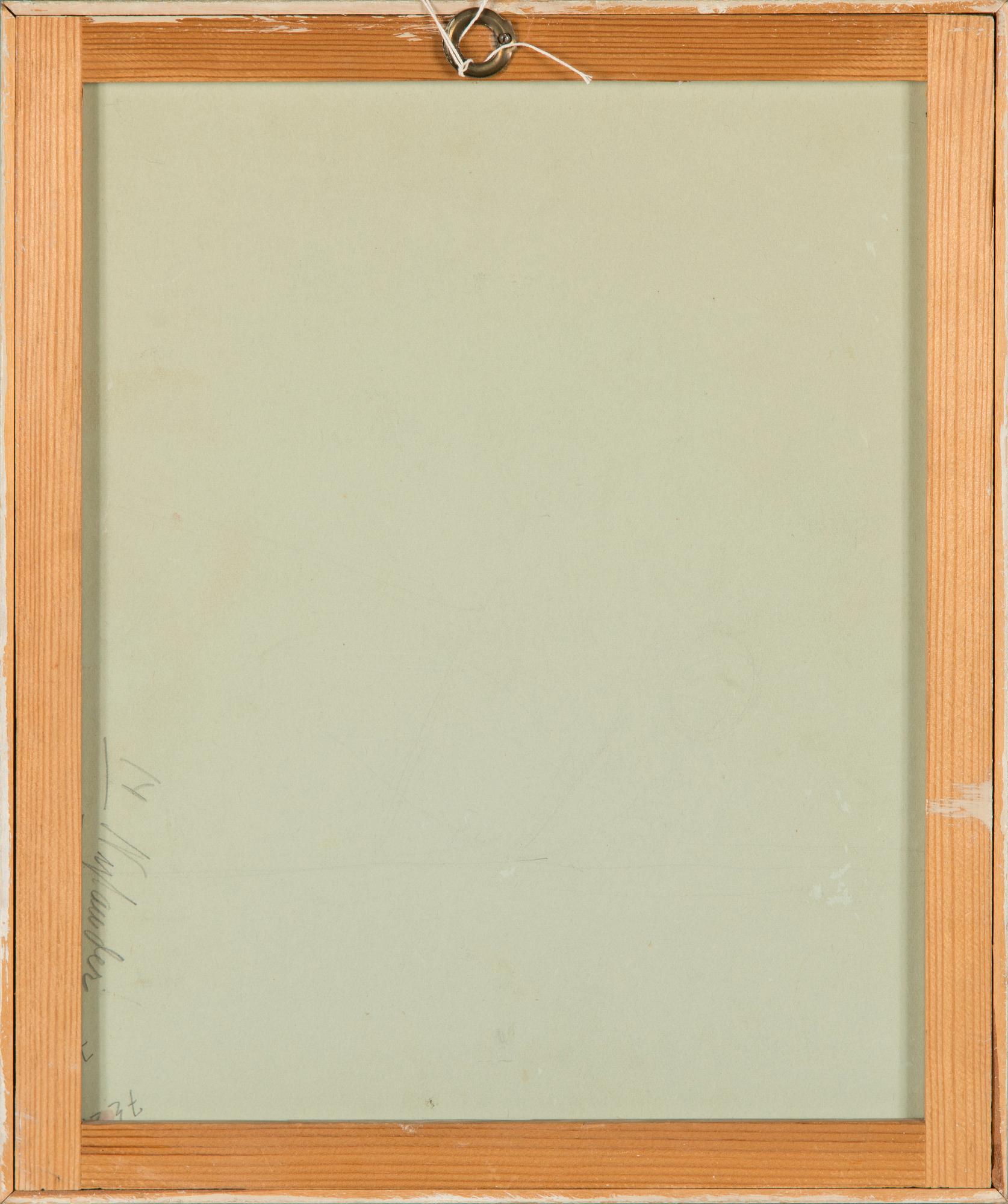 Eino Kauria, guassi, signeerattu ja päivätty 1934.