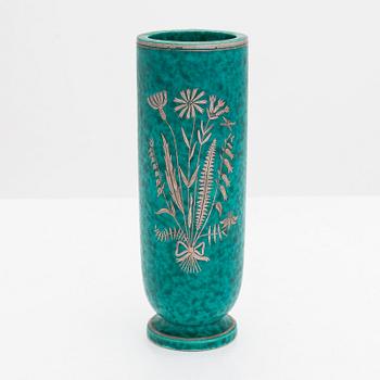 Wilhelm Kåge, an "Argenta" vase, Gustavsberg, Sweden.