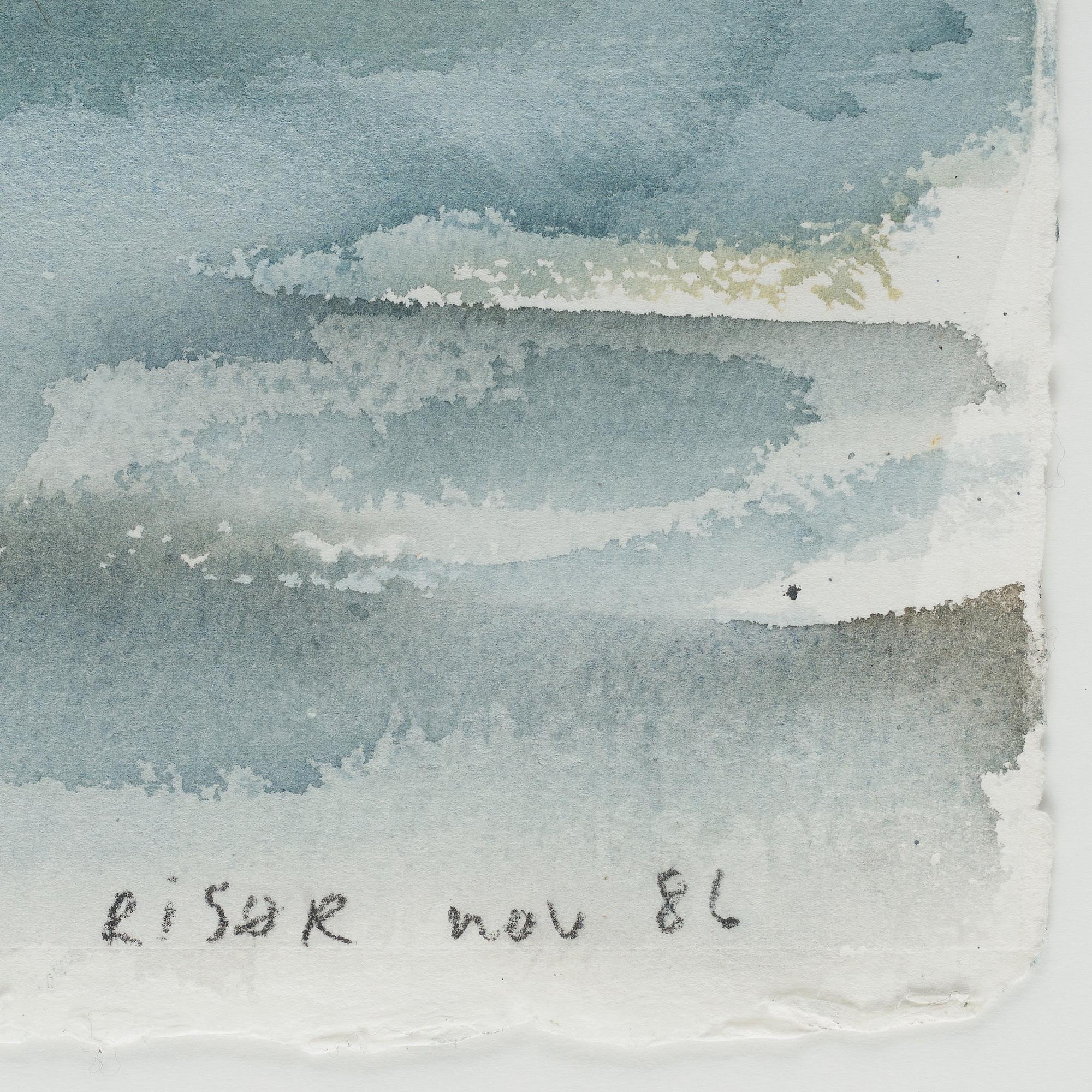 Lars Lerin, "Risør".