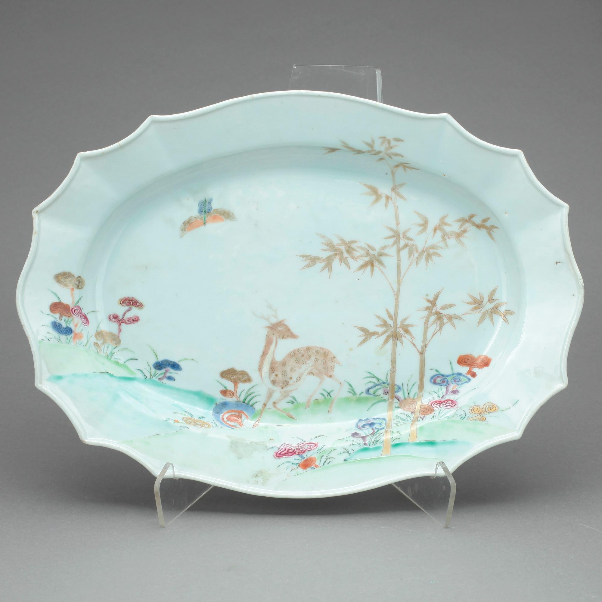 FAT, porslin, Qianlong, Kina 1700-tal.