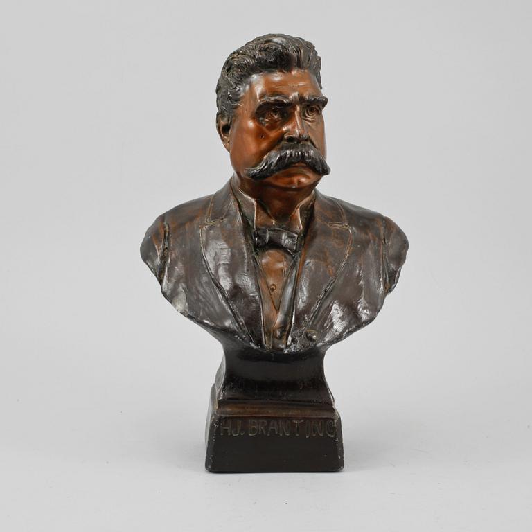 SKULPTUR, bemålad gips, 1900-talets andra hälft.
