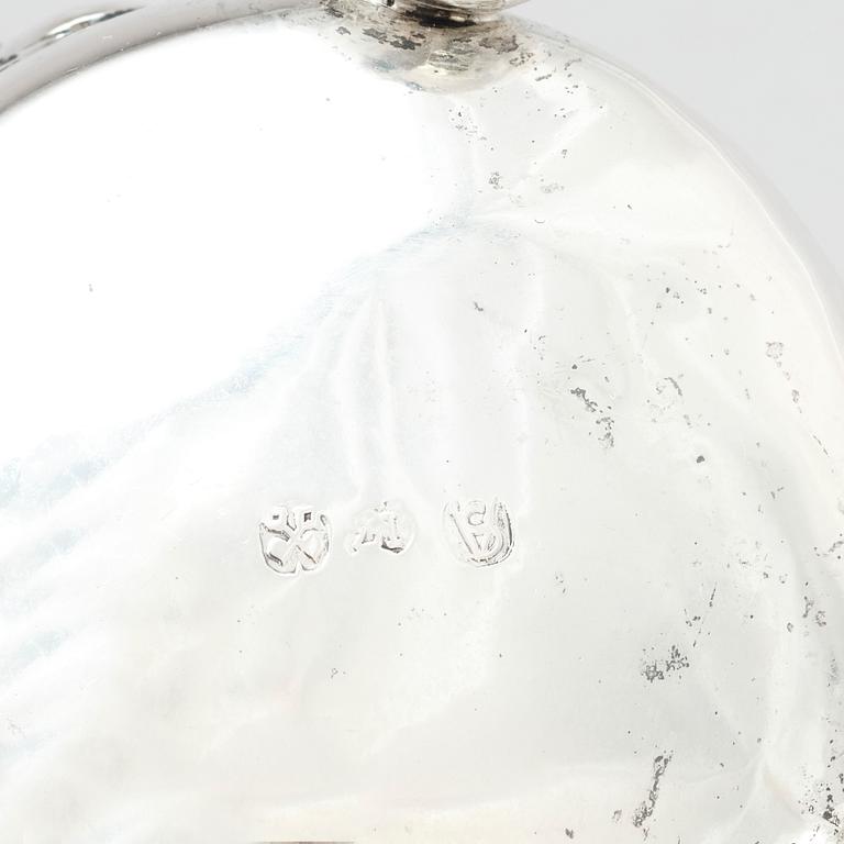 Bägare, silver, Regensburg, tidigt 1700-tal, okänd mästarstämpel AS. Barock.