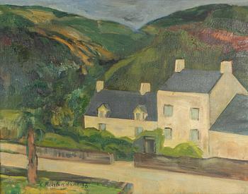 Carsten Hvistendahl, "Huset vid skogen, Bretagne".