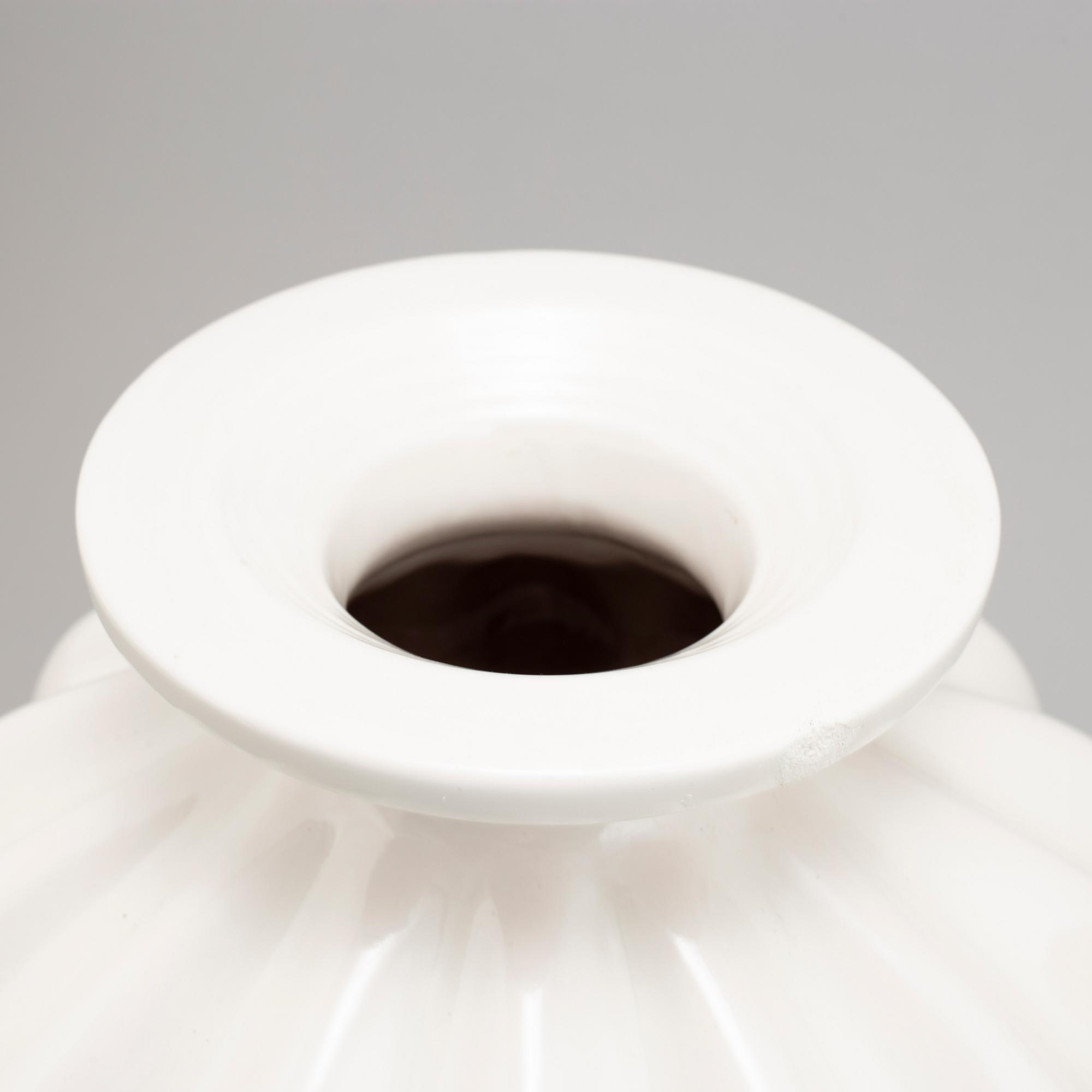 Ewald Dahlskog, a pair of faience vases from Bo Fajans.