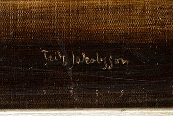 Fritz Jakobsson, oil on canvas, signed.