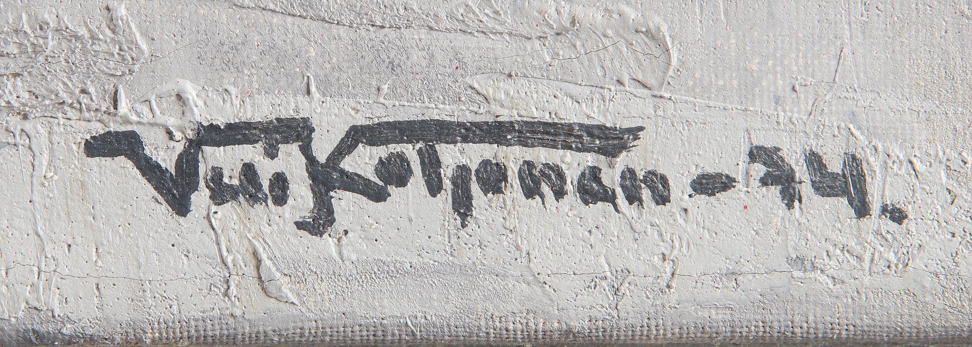 Veli Koljonen, "Aidassa".