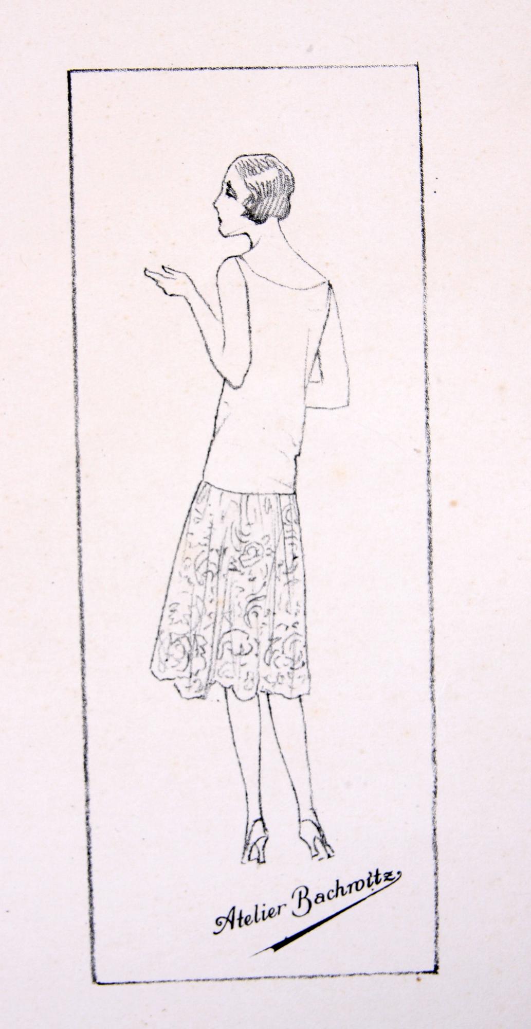 MODEPLANCHER, 2 st, Album du Balle, 1927.