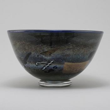 SKÅL, glas, Bertil Vallien, Kosta Boda, signerad och numrerad 945001/300.