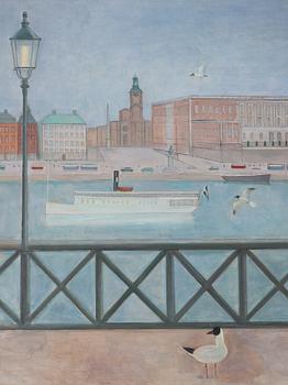 Einar Jolin, A view from Skeppsholmsbron.