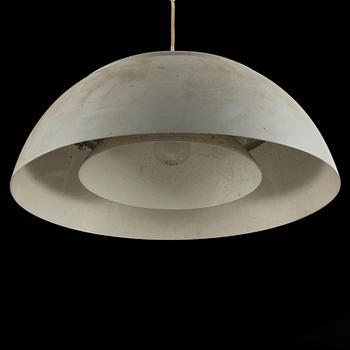 A 'AJ-pendeln' ceiling lamp by Arne Jacobsen for Louis Poulsen, Denmark.