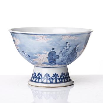 SKÅL/TAZZA, porslin. Troligen republik.