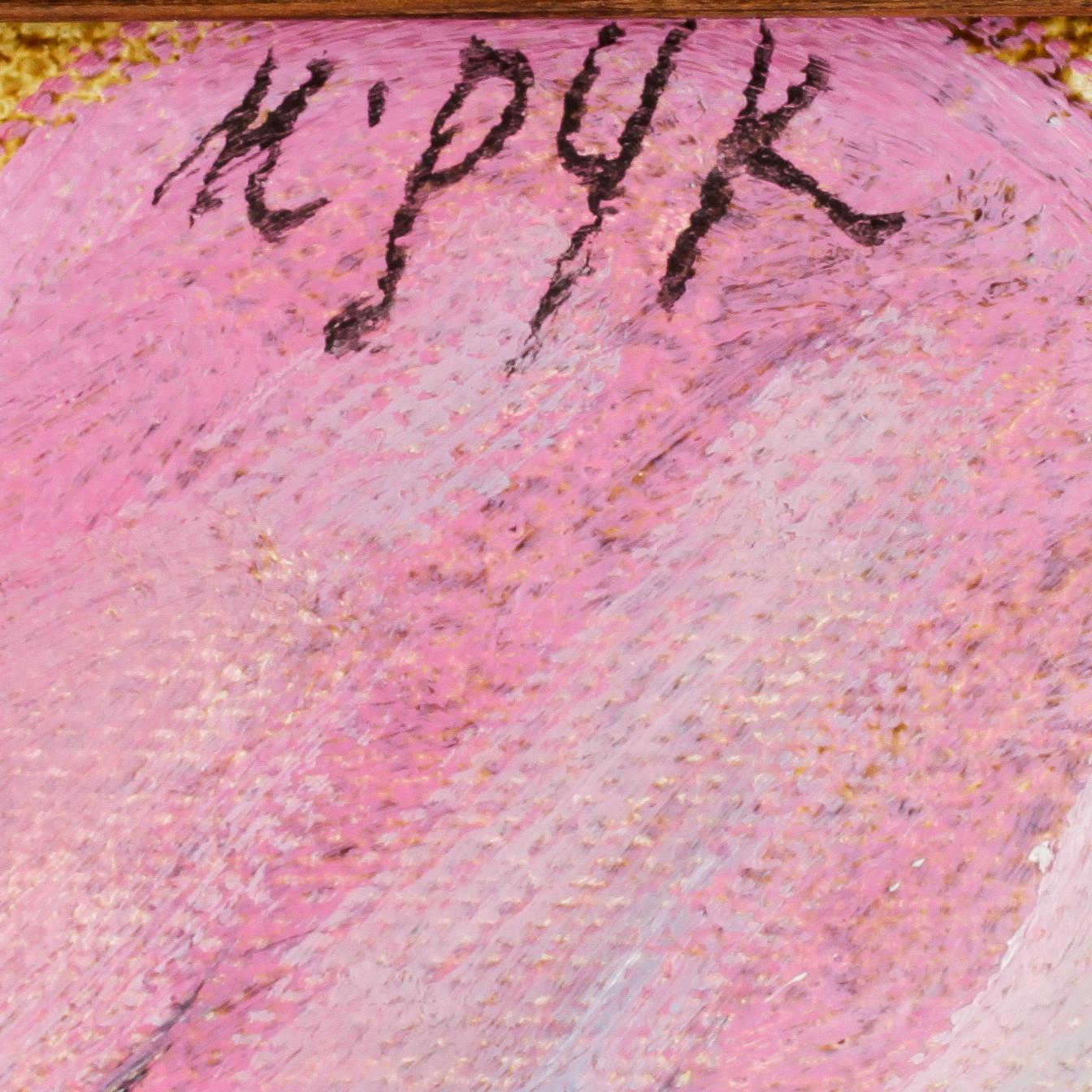 MADELEINE PYK. Olja på duk. Sign M. Pyk.