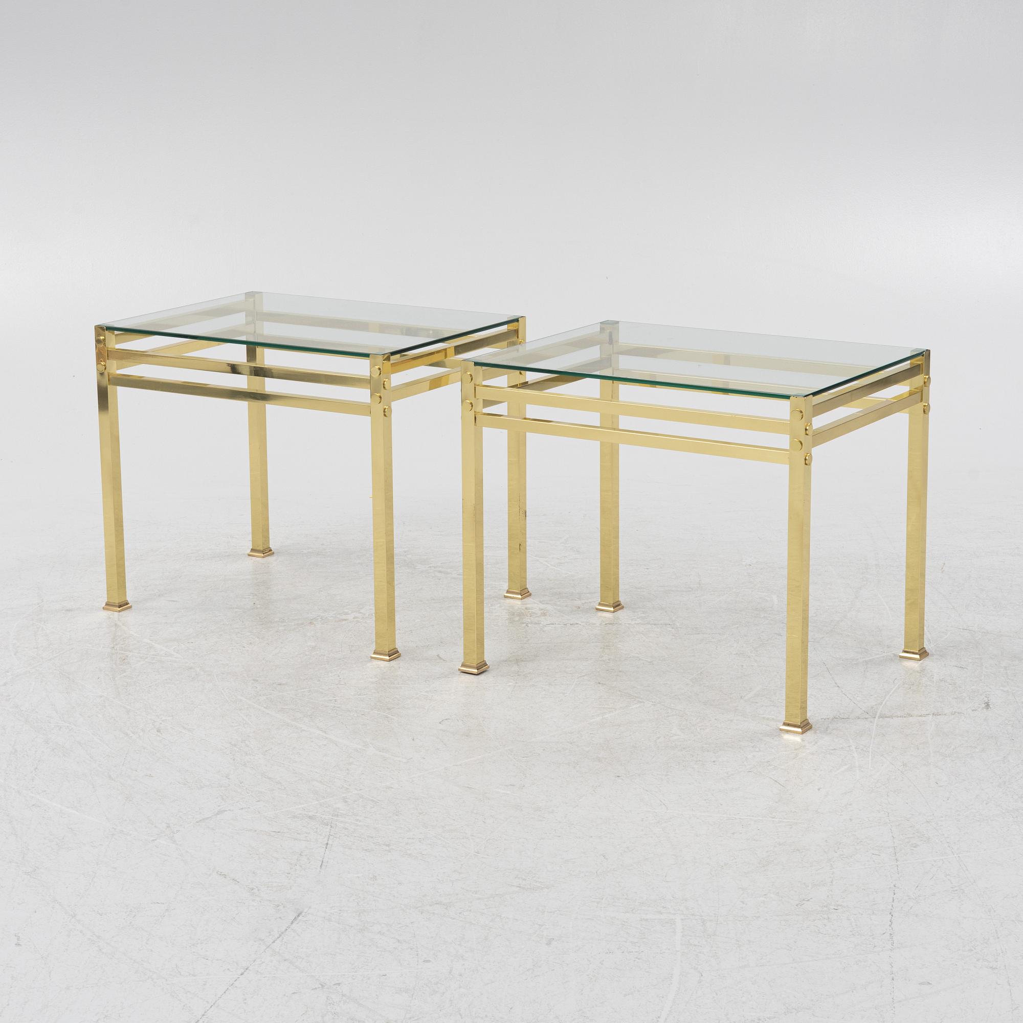 Sängbord, ett par, 1900-talets andra hälft.