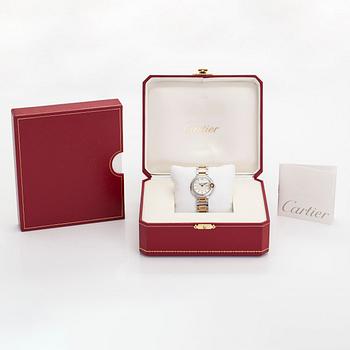 Cartier, Ballon Bleu, wristwatch, 28 mm.