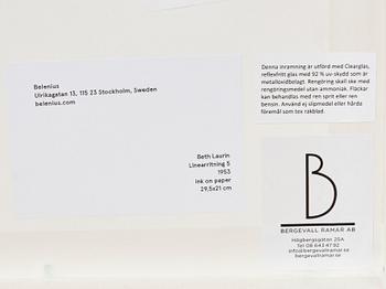 Beth Laurin, "Linearritning 5".