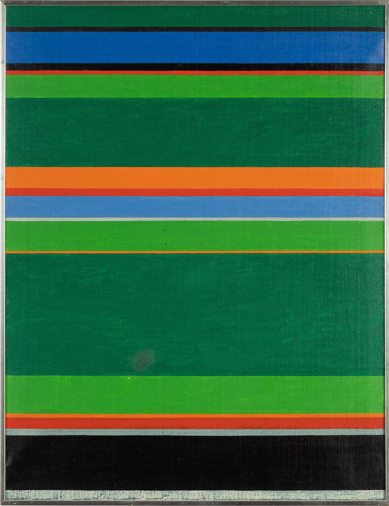 Nils Kölare, oil on canvas, signed and dated -76 verso.