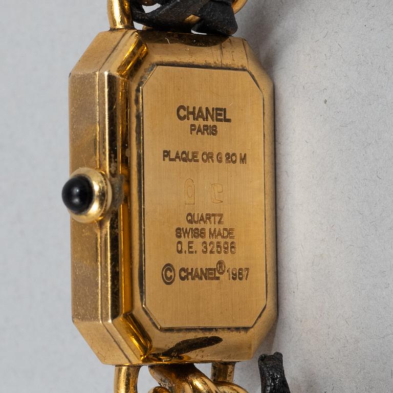 Chanel, armbandsur, "Premiere", 26 x 20 mm, 1987.