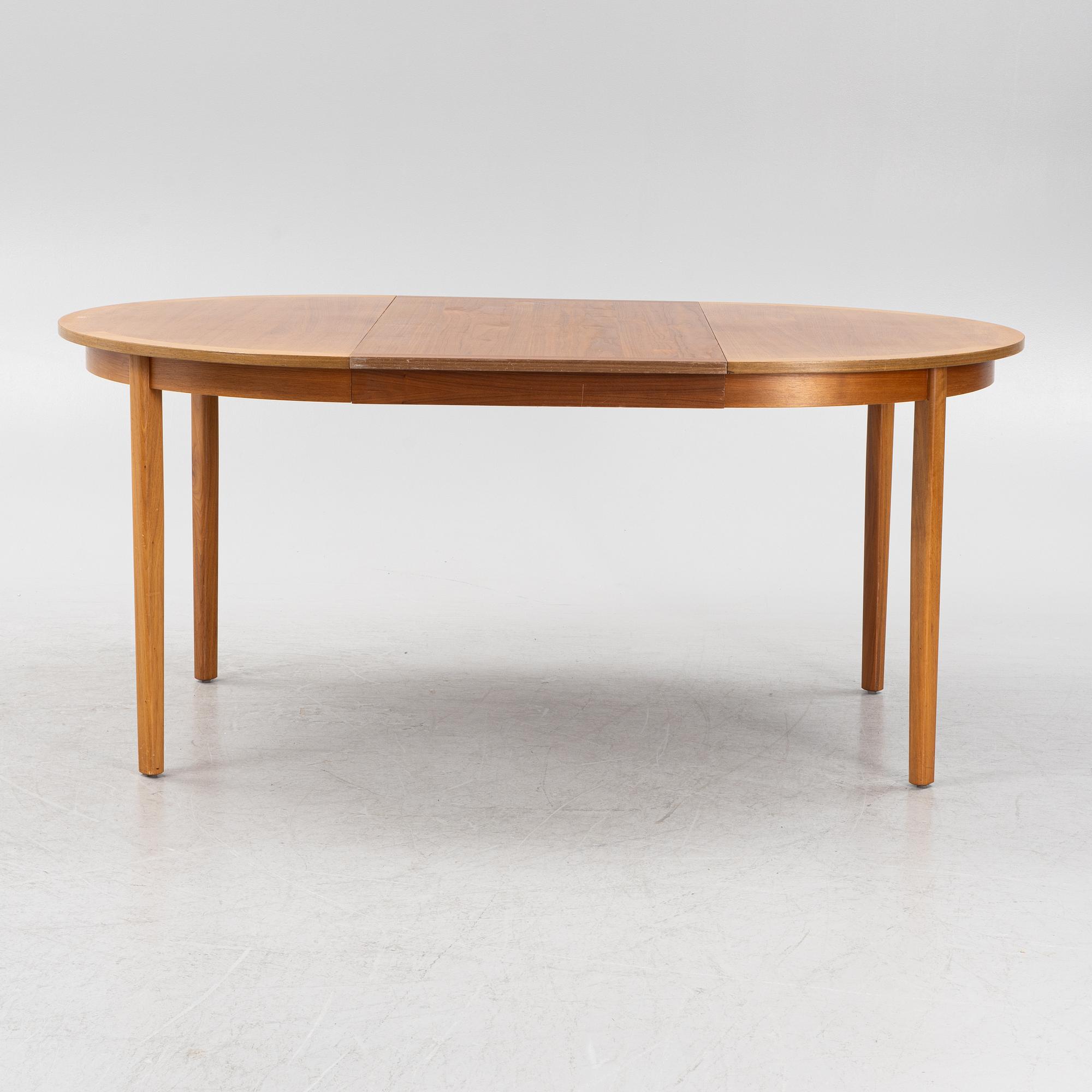 Matbord, 1900-talets andra hälft.