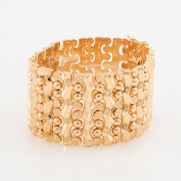 Bracelet 18K gold, Tosato Bruno Vicenza Italy.