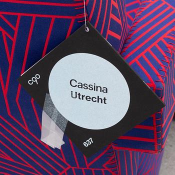 Gerrit Rietveld, a '637 Utrecht Limited Edition' easy chair, Cassina, Italy.