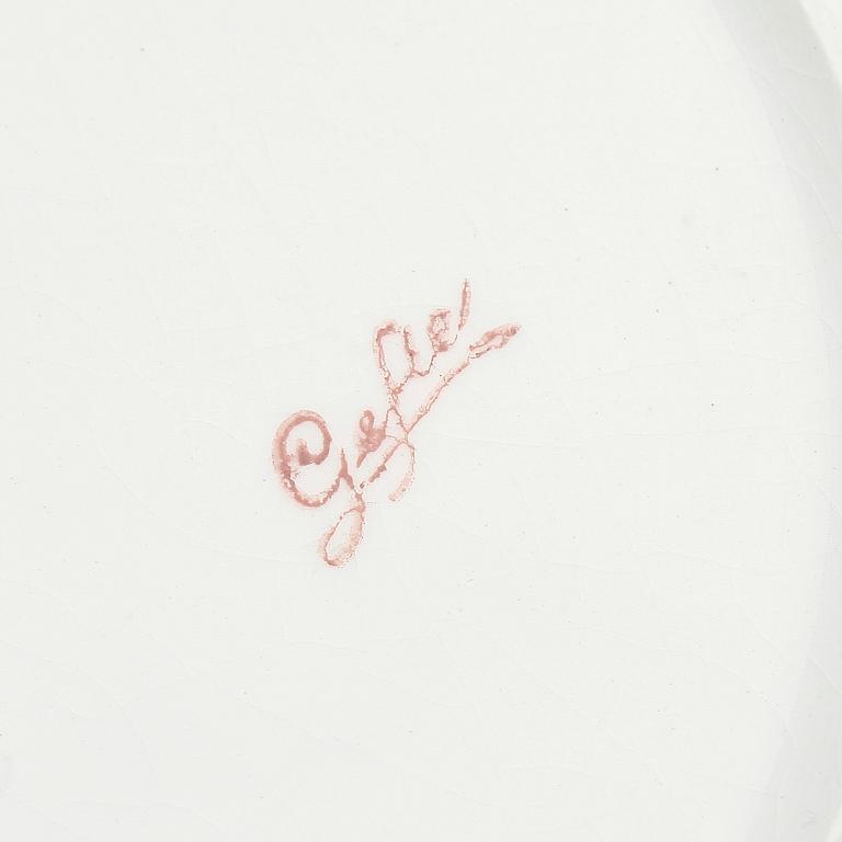 TERRIN för PÅSK, Gefle, 1920-tal, märkt undertill.