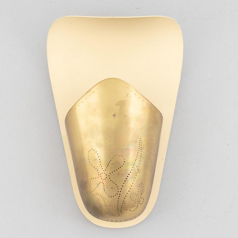 Haraldn Notini, a model "8596" wall light, Arvid Böhlmarks Lampfabrik, Sweden, 1940's/50's.