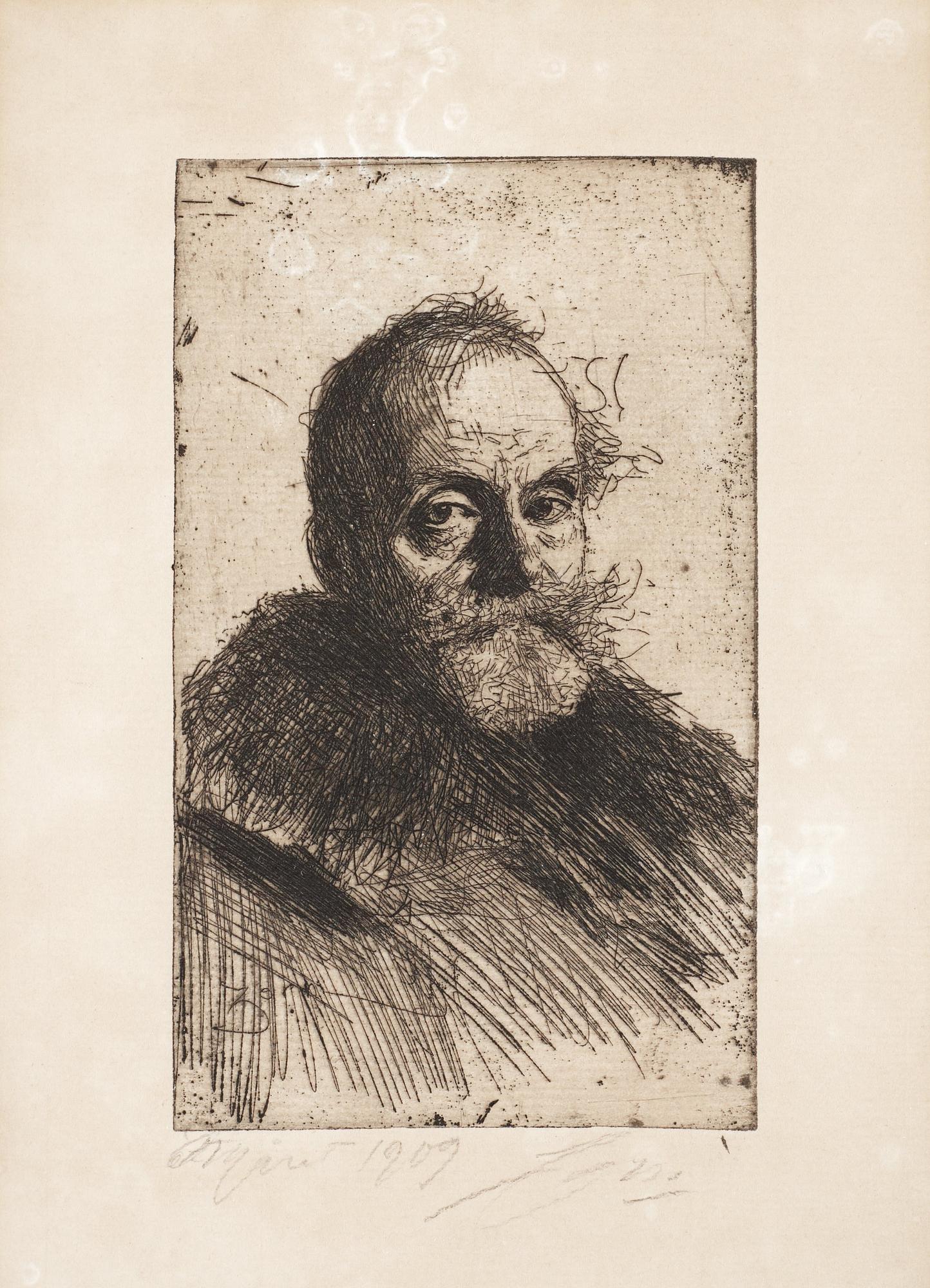 Anders Zorn, "Christian Aspelin".